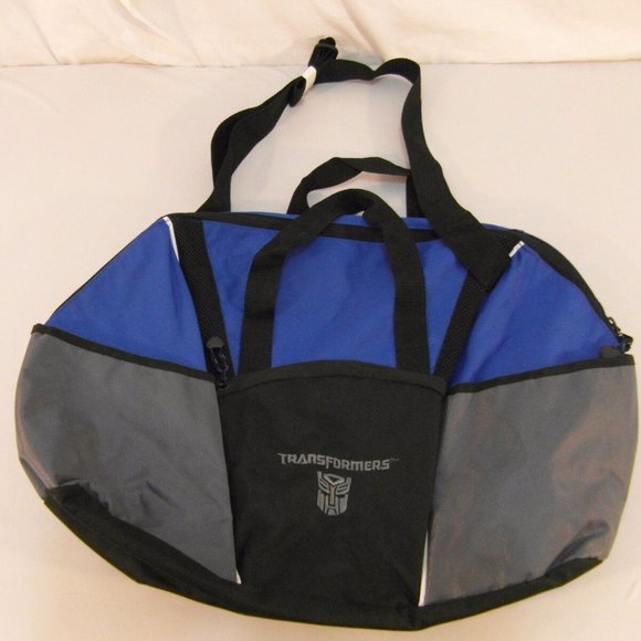 OFFICIAL TRANSFORMERS MOVIE LEEDS DUFFLE BAG GYM BAG WEEKEND TRAVEL BAG NM 30637